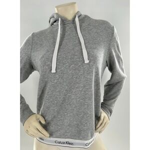 Calvin Klein Sleepwear Women's Pullover Hoodie Calvin‎ Waistband SMALL Day Wear